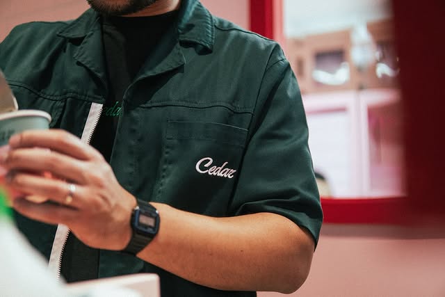 CEDAR COFFEE ROASTERS.